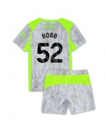 Manchester City Oscar Bobb #52 Alternativní dres pro děti 2025-26 Krátký Rukáv (+ trenýrky)